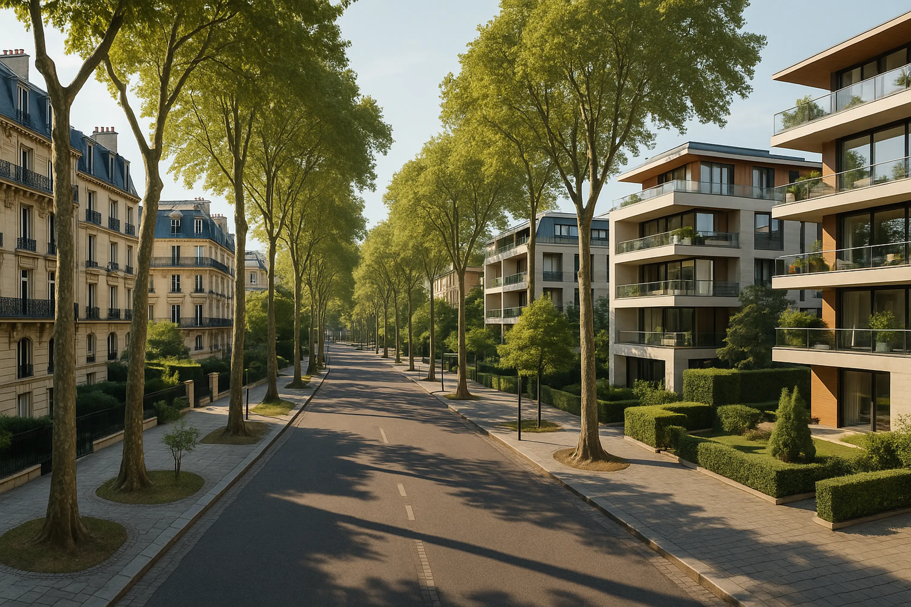 Maisons neuves à Auteuil