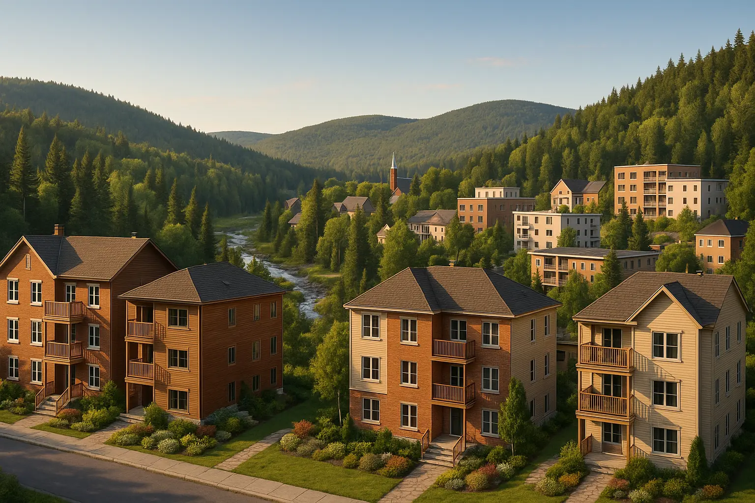 Multiplex Homes in Saint-Raymond