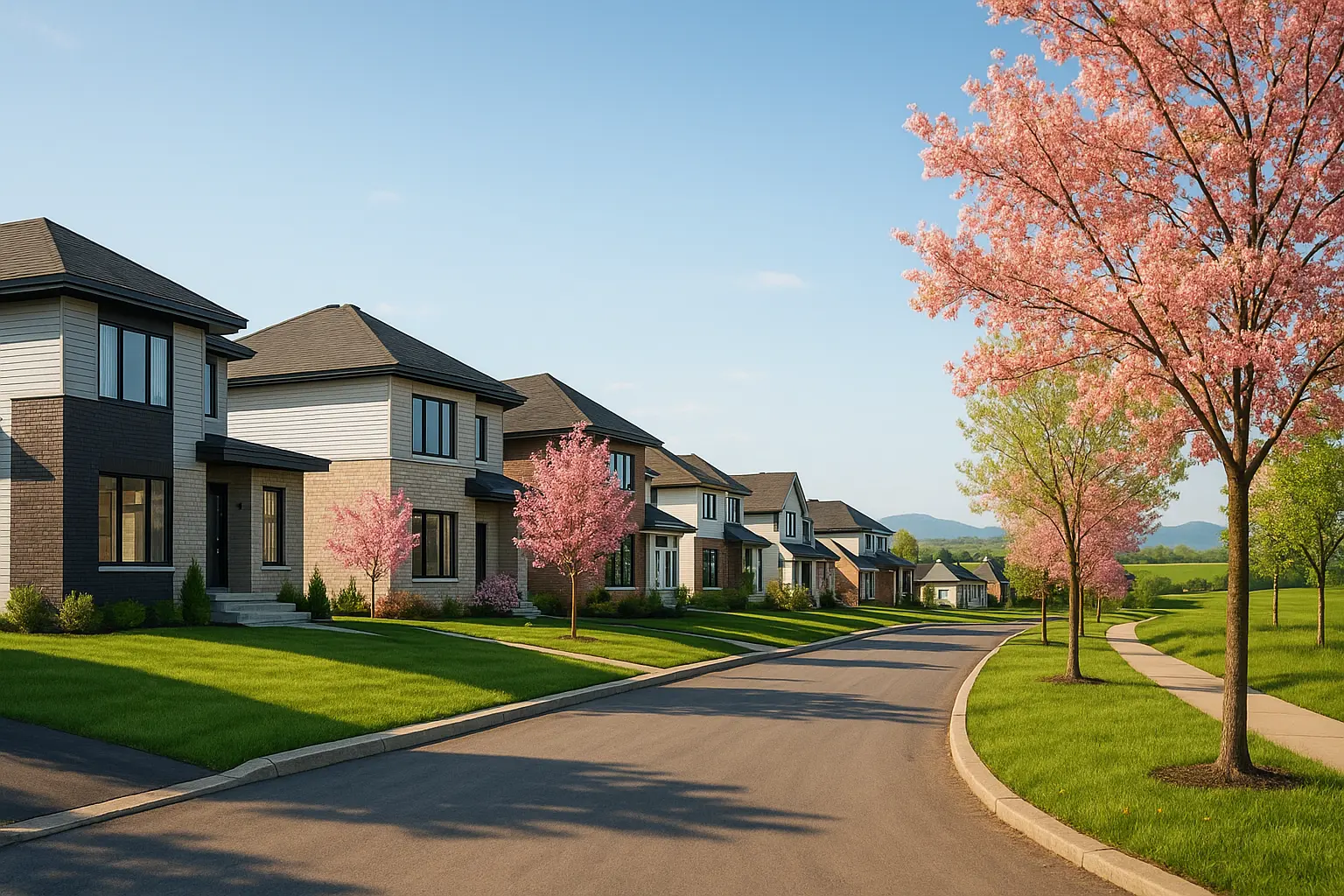 Maisons neuves à vendre à Mirabel dans les Laurentides
