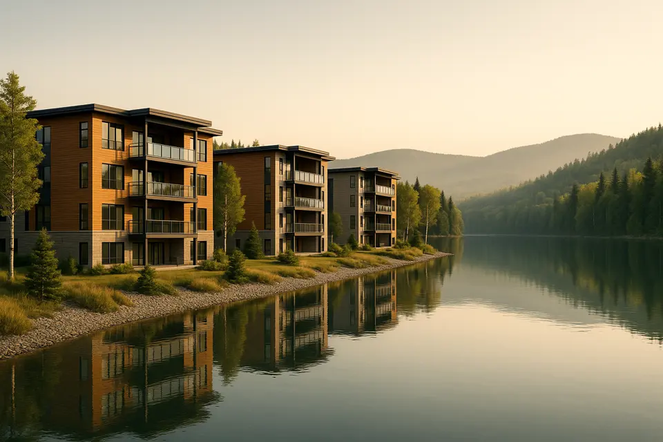 Condos et appartements neufs à louer à Métabetchouan–Lac-à-la-Croix