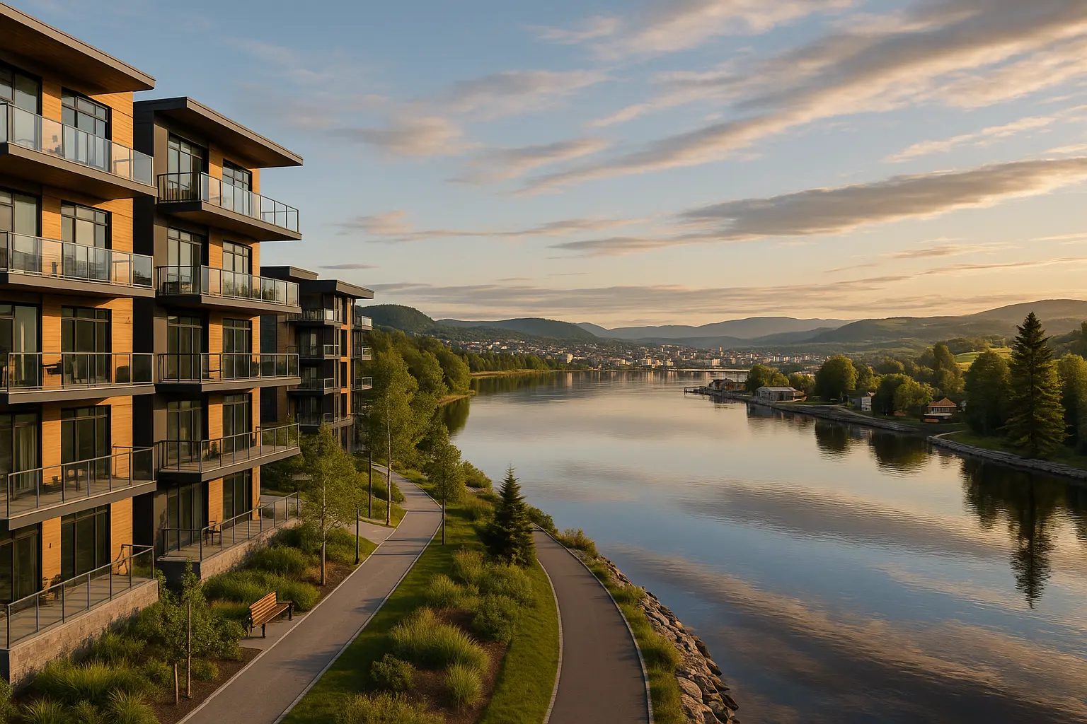 Condos et appartements neufs à louer au Saguenay–Lac-Saint-Jean