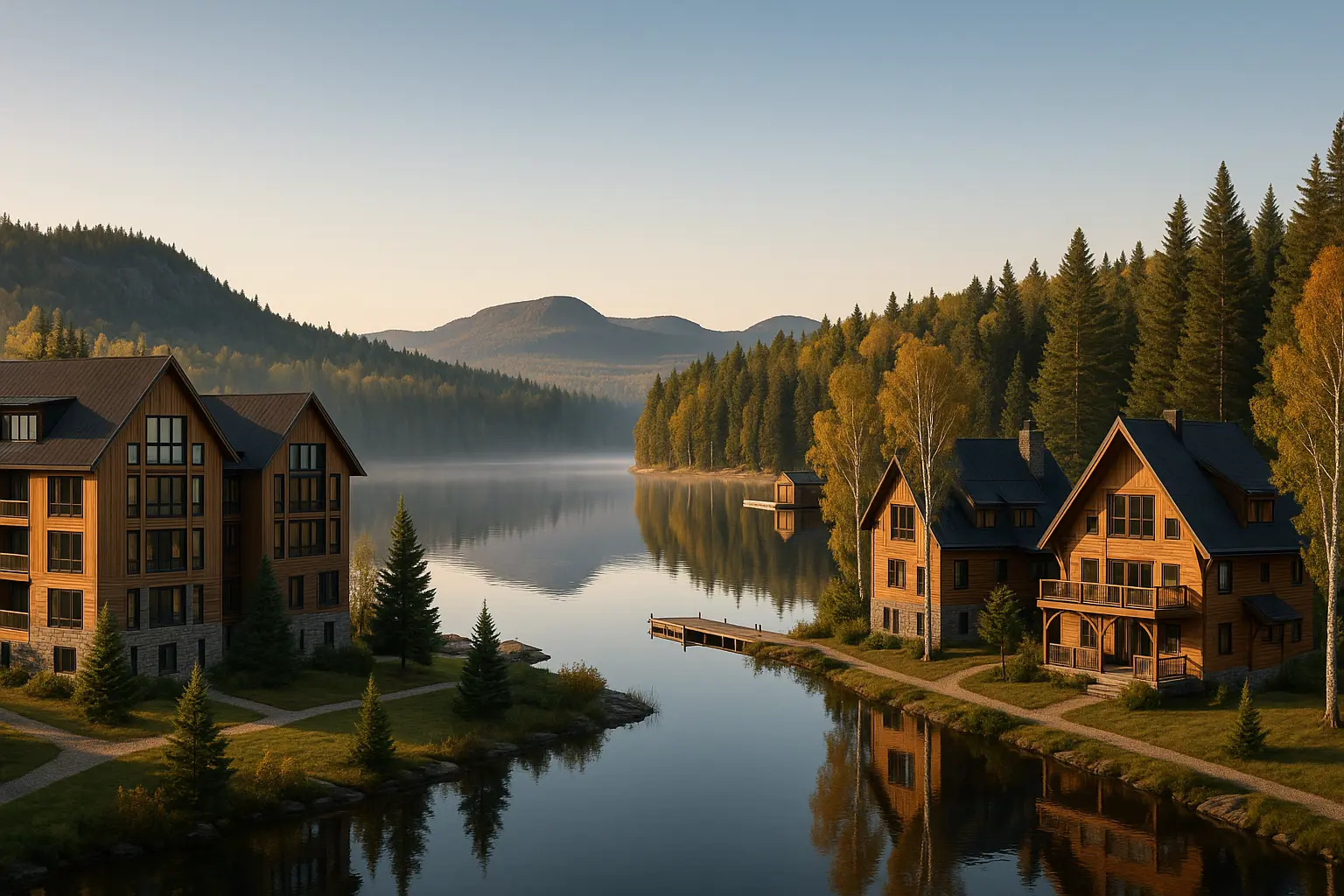 Multiplex Homes in Lac-Édouard