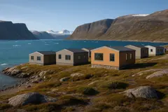 Maisons usinées à Kangiqsujuaq