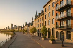 Condos neufs à louer Vieux Montréal