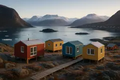 Maisons usinées à Kangiqsualujjuaq