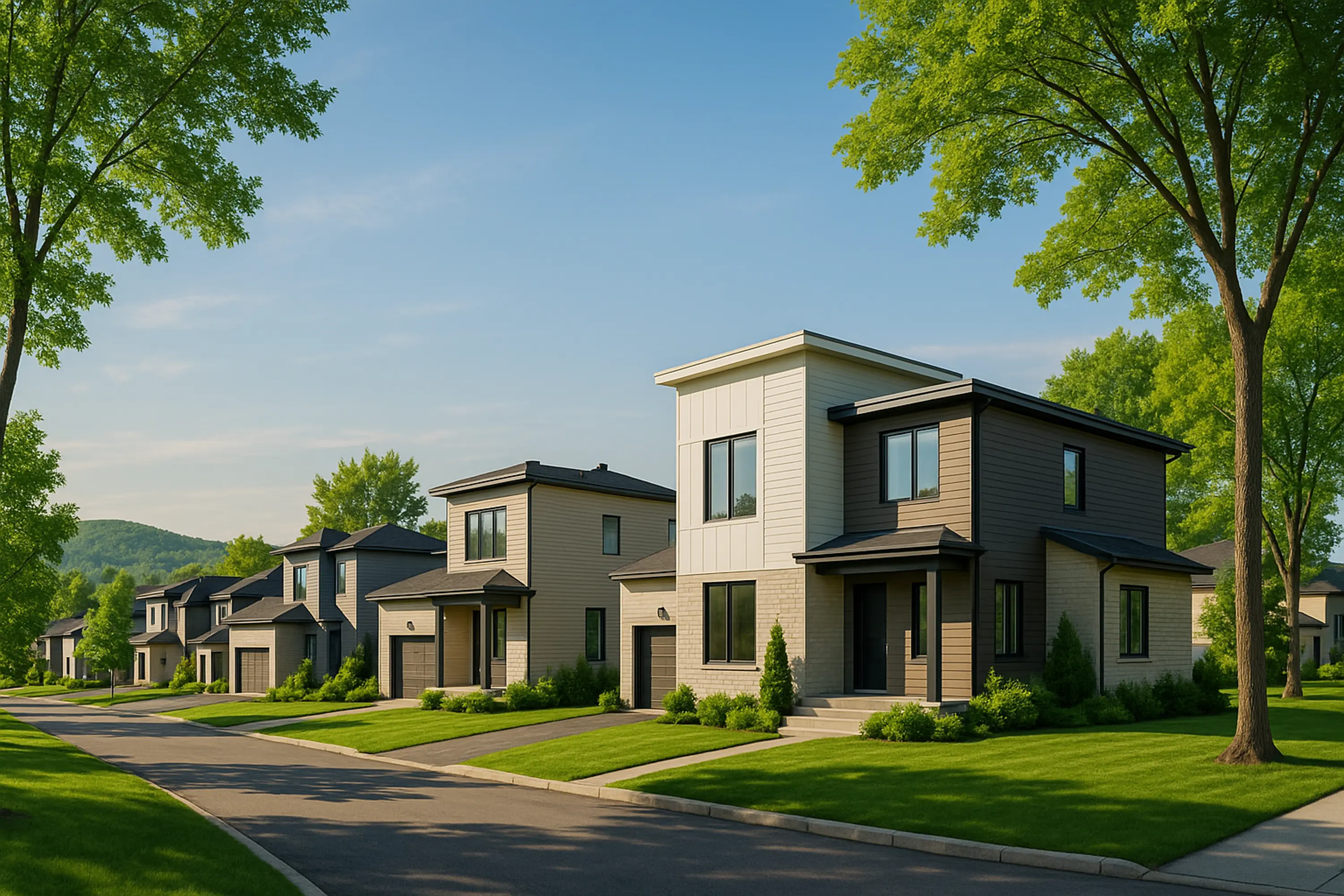 Maisons neuves à vendre à Val-Bélair