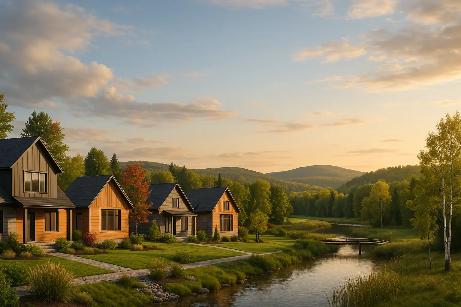 New Houses for Sale in Aston-Jonction