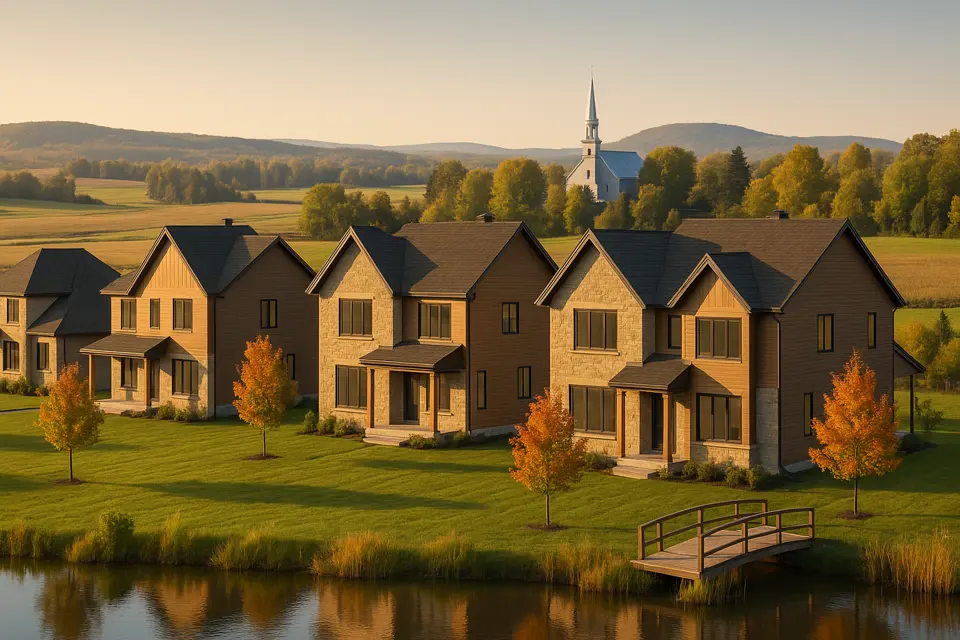 Maisons neuves à Saint-Félix-de-Valois
