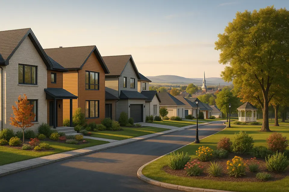 Maisons neuves à Plessisville