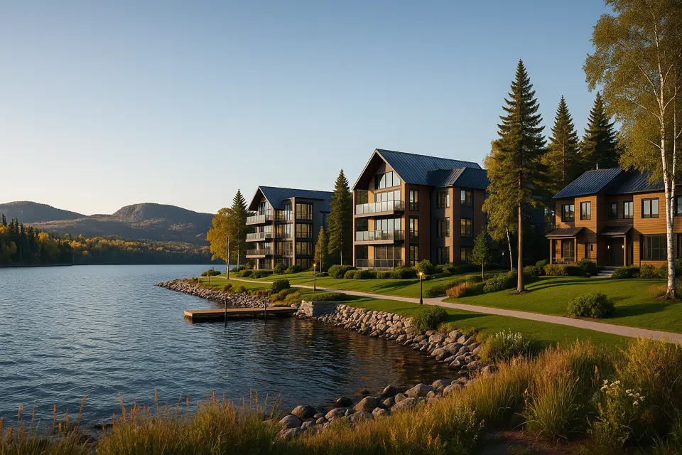 Condos neufs à Saint-Bruno-Lac-Saint-Jean
