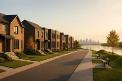 Maisons neuves à Montréal-Est
