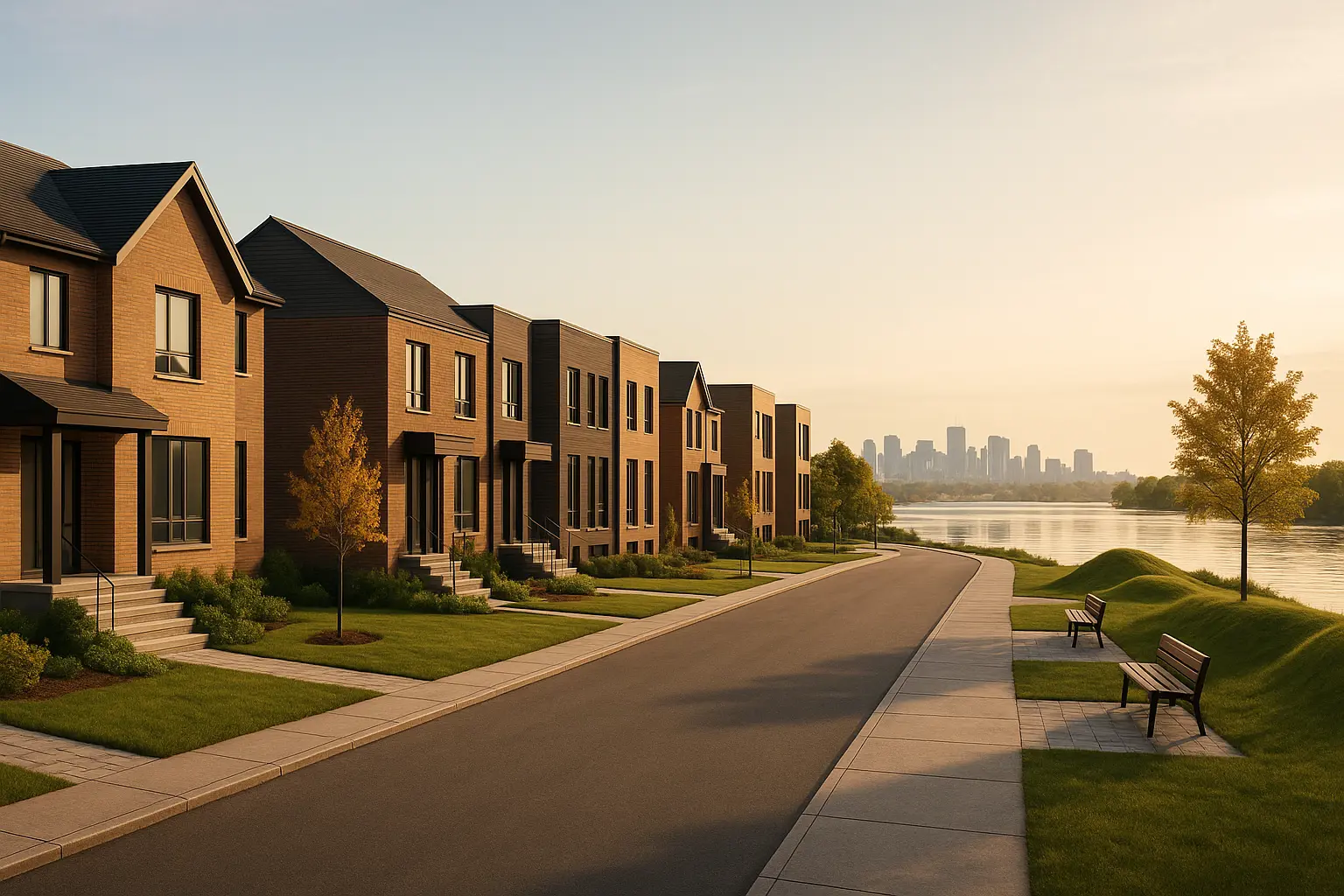 New Houses in Montréal-Est