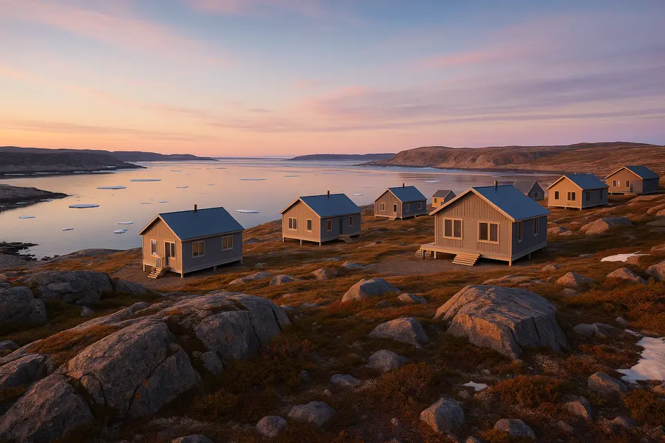 Maisons neuves à Ivujivik