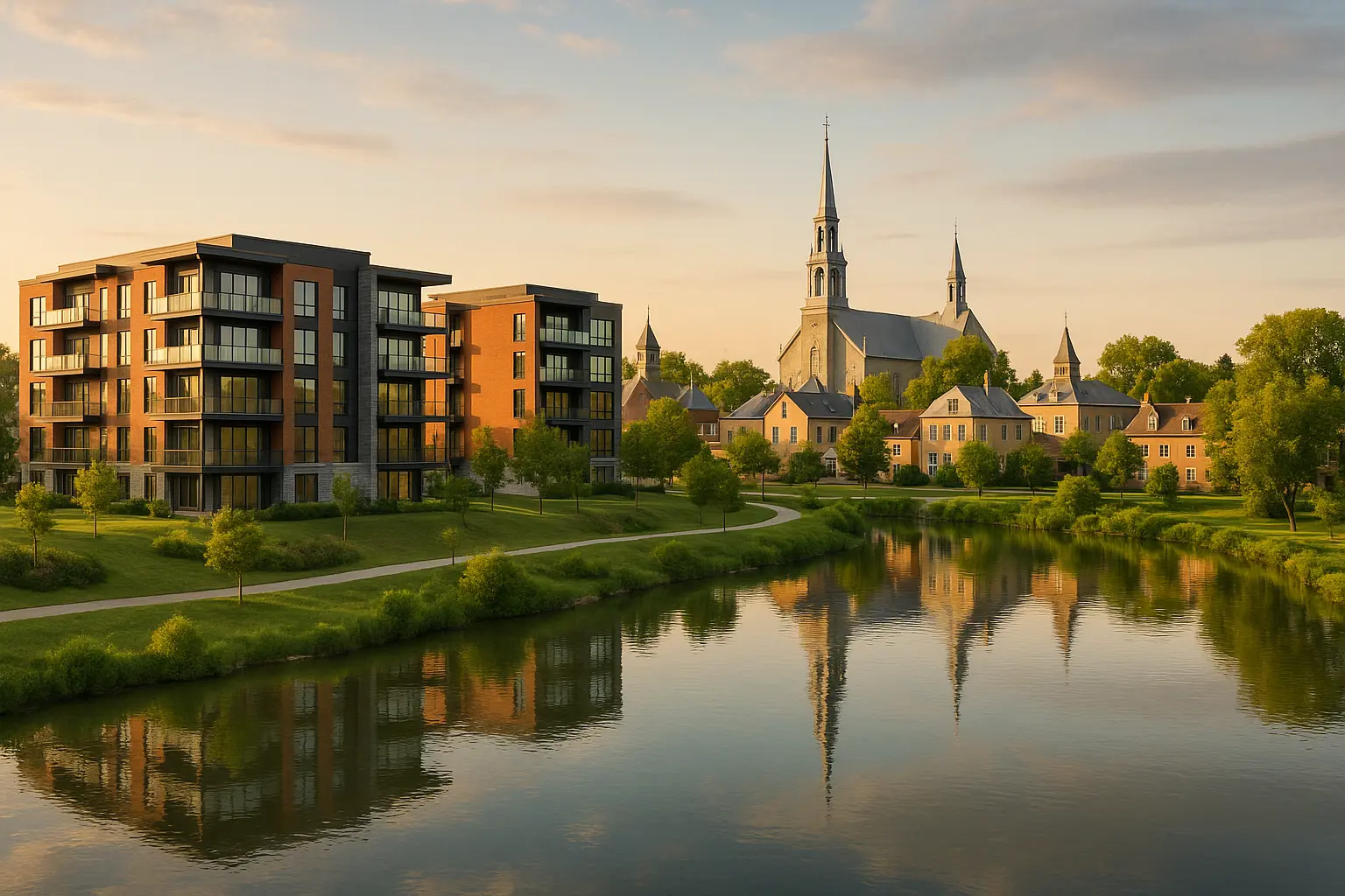 Condos Neufs à Louer à L’Assomption dans Lanaudière