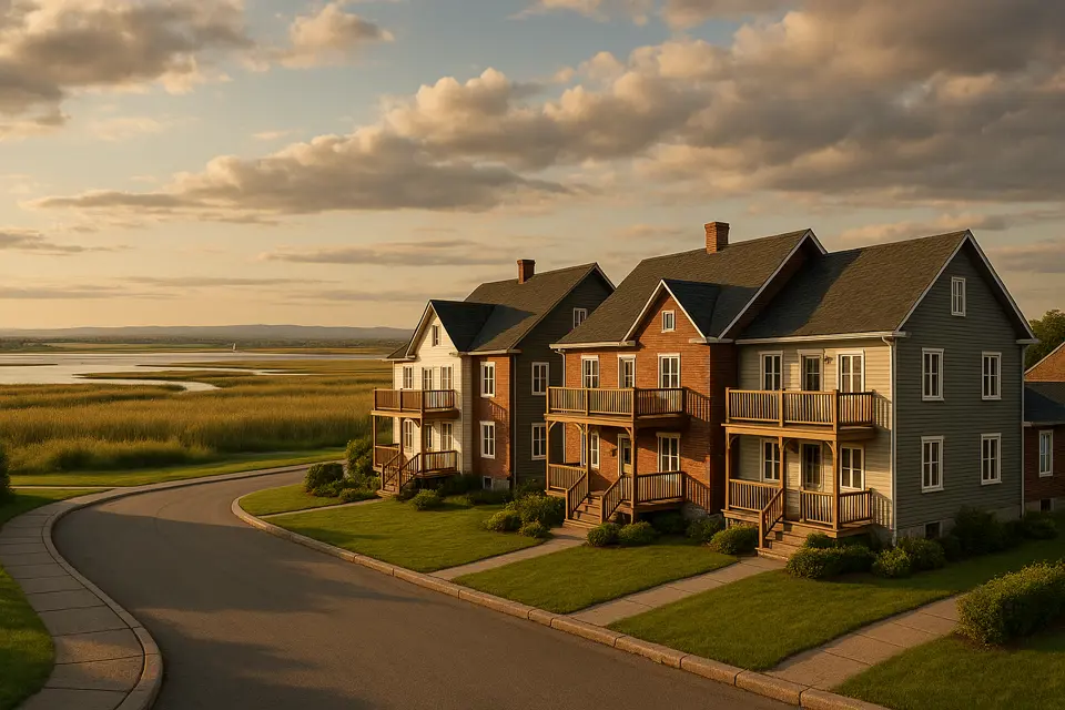 Multiplex Homes in Baie-du-Febvre