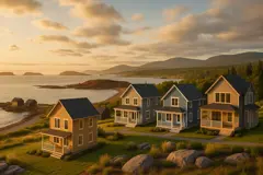 Maisons neuves en Gaspésie et Îles-de-la-Madeleine