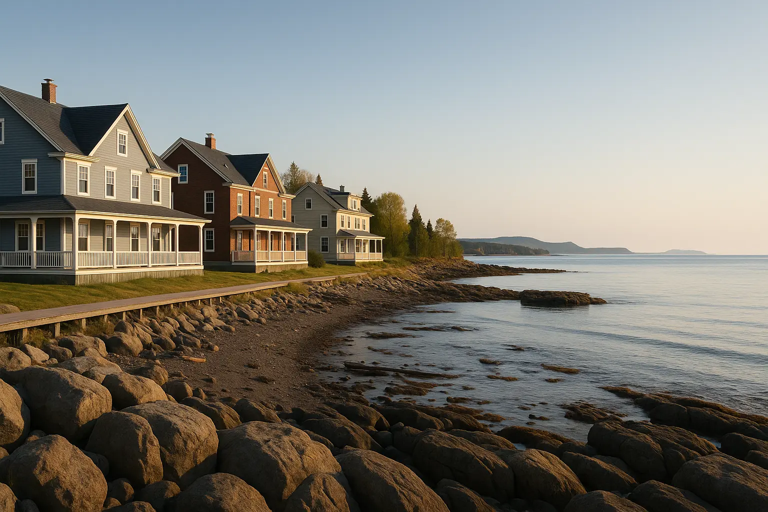 Multiplex Homes in Baie-des-Sables