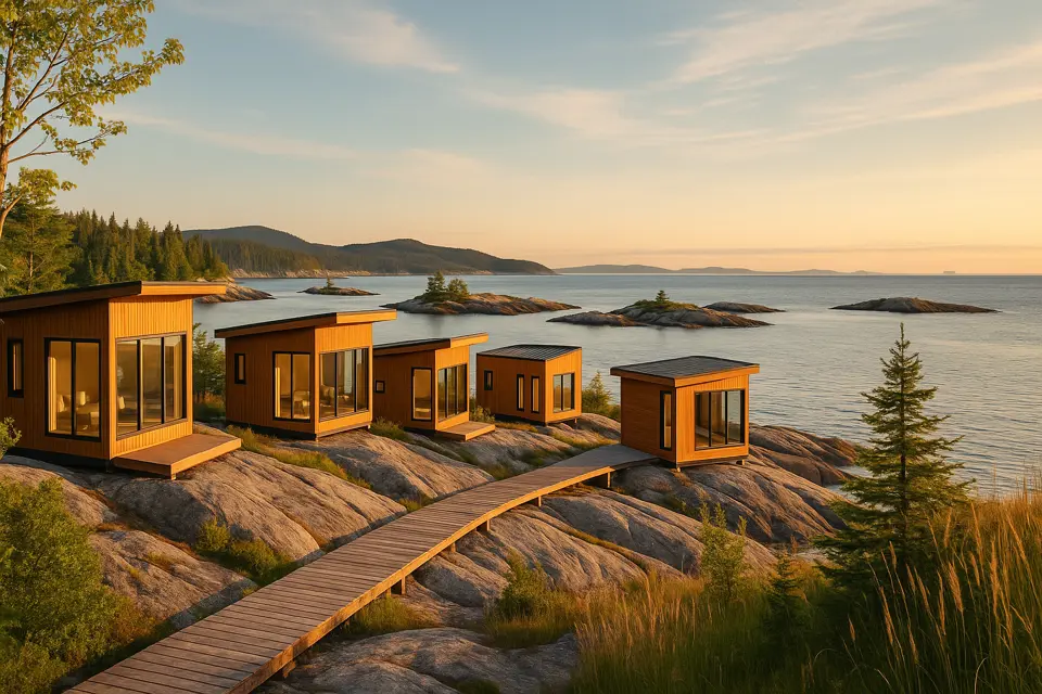Prefab Homes in Grandes-Bergeronnes