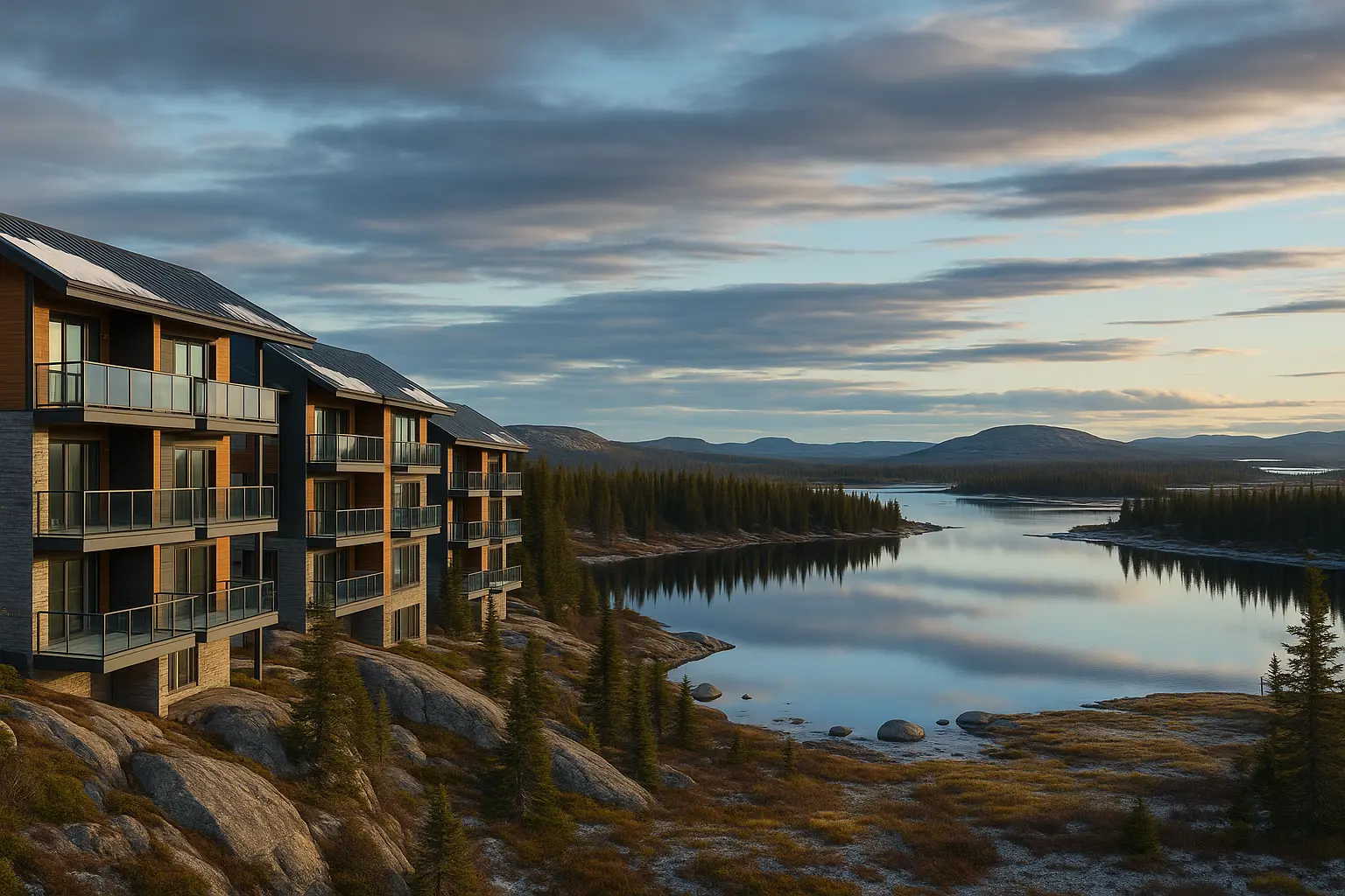 Condos neufs à louer Nord-du-Québec