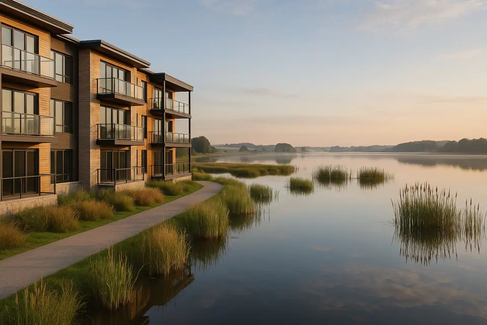 Condos neufs à louer Baie-du-Febvre