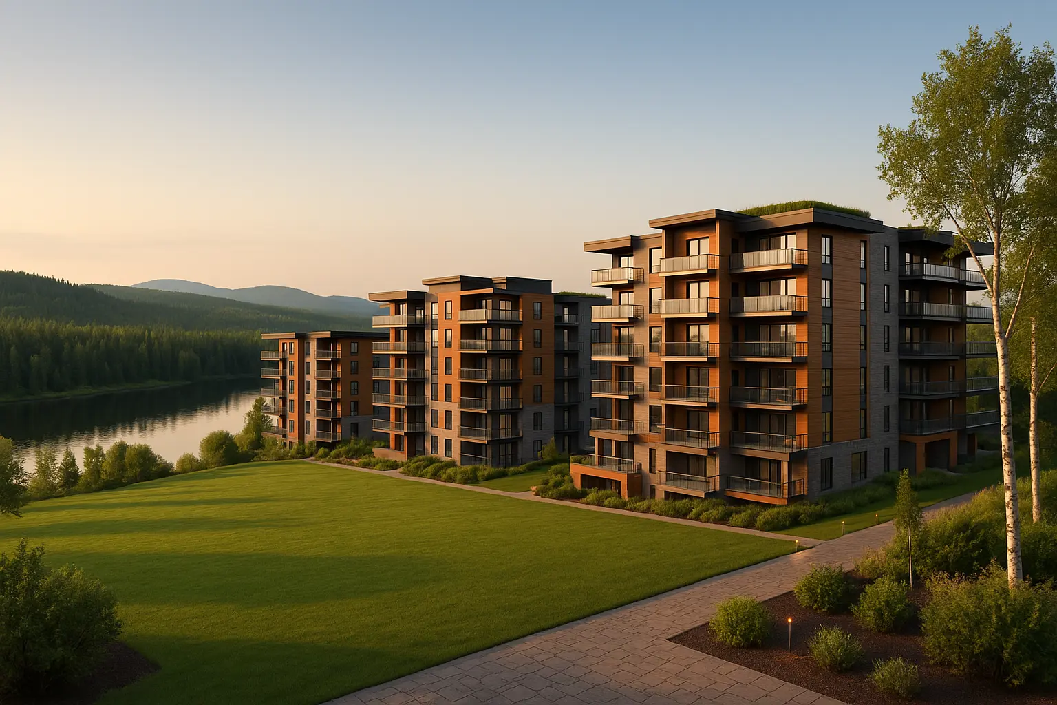 Condos et appartements neufs à louer à Saint-Félicien