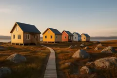 Maisons neuves à Kuujjuaq