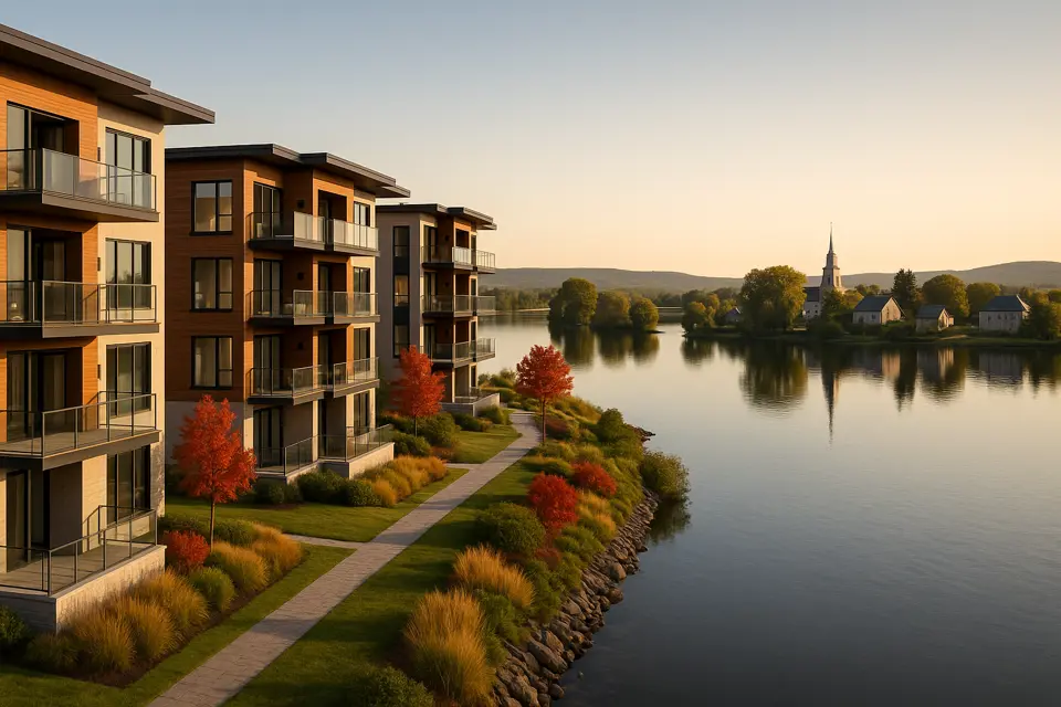 Condos neufs à Batiscan