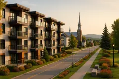 Condos neufs à louer Hérouxville