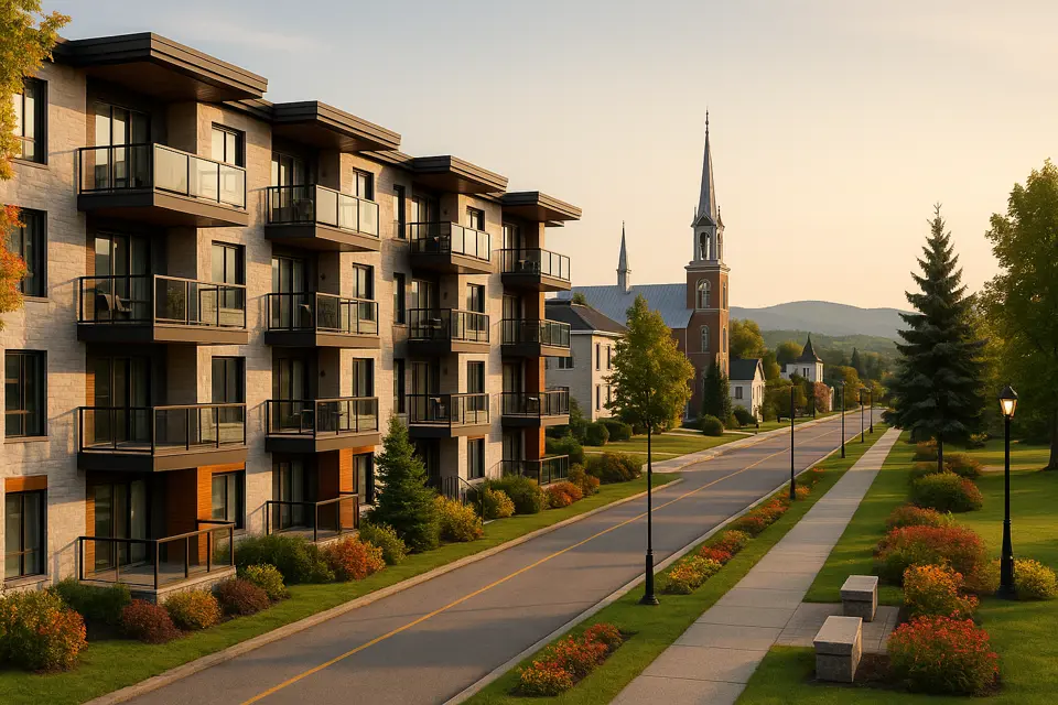 Condos neufs à louer Hérouxville