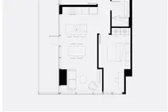 2 chambres (unité 803)