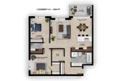 2 chambres