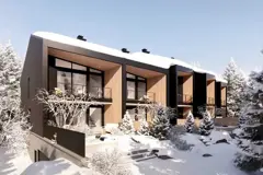 Maisons de ville en montagne