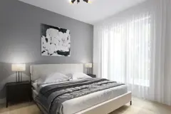 2 chambres + garage (1048 pc)