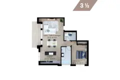 1 chambre