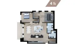 2 chambres