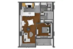 1 chambre