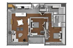2 chambres