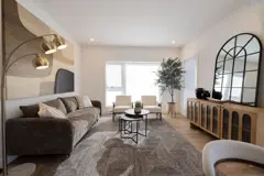 3 chambres + bureau (12 logements)