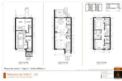 Maison de ville 4 chambres