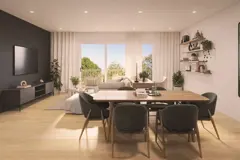 3 chambres + bureau