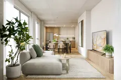 2 chambres + 2 salles de bain
