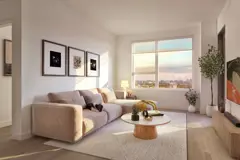 2 chambres + bureau